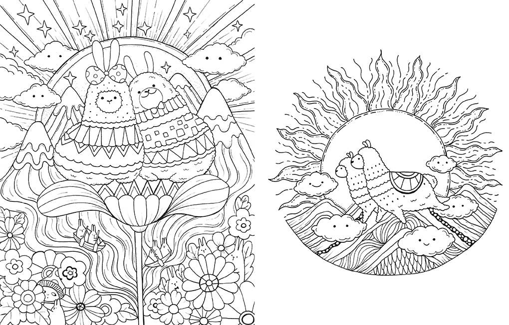 A Million Little Monsters Coloring Book By Lulu Mayo