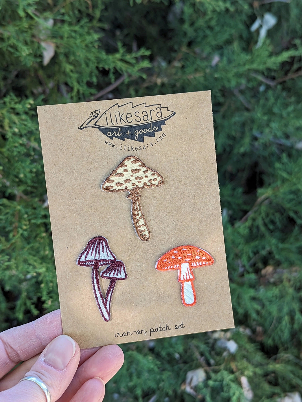 Mushroom 3-pack Patch