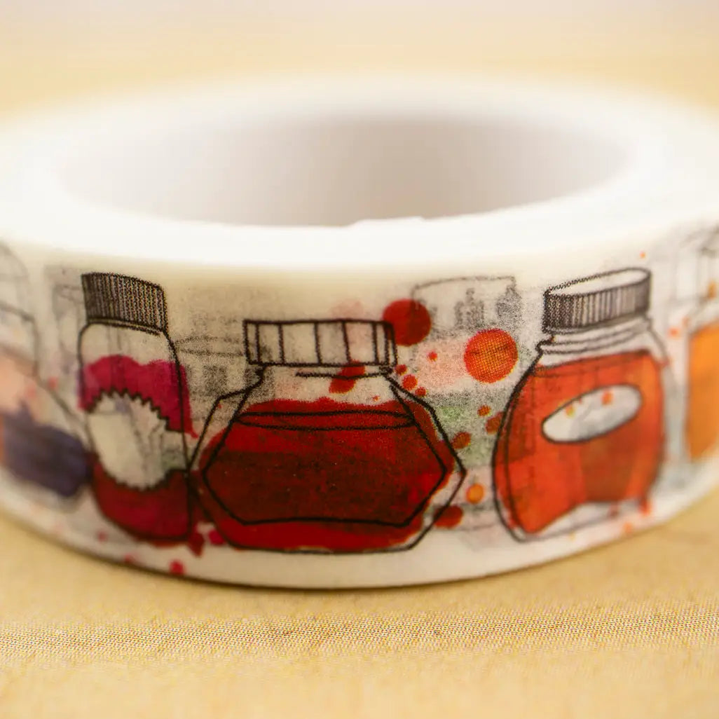 "Inky Dreams" Ink Bottle Washi Tape