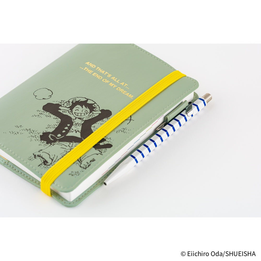 Hobonichi Techo 2026 Original Book & Cover A6 - ONE PIECE magazine End of Luffy’s Dream (Mint Green)