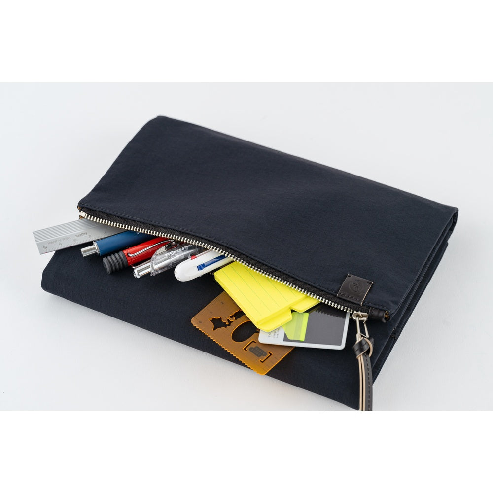 Hobonichi Techo A5 Cover - Tragen: Black