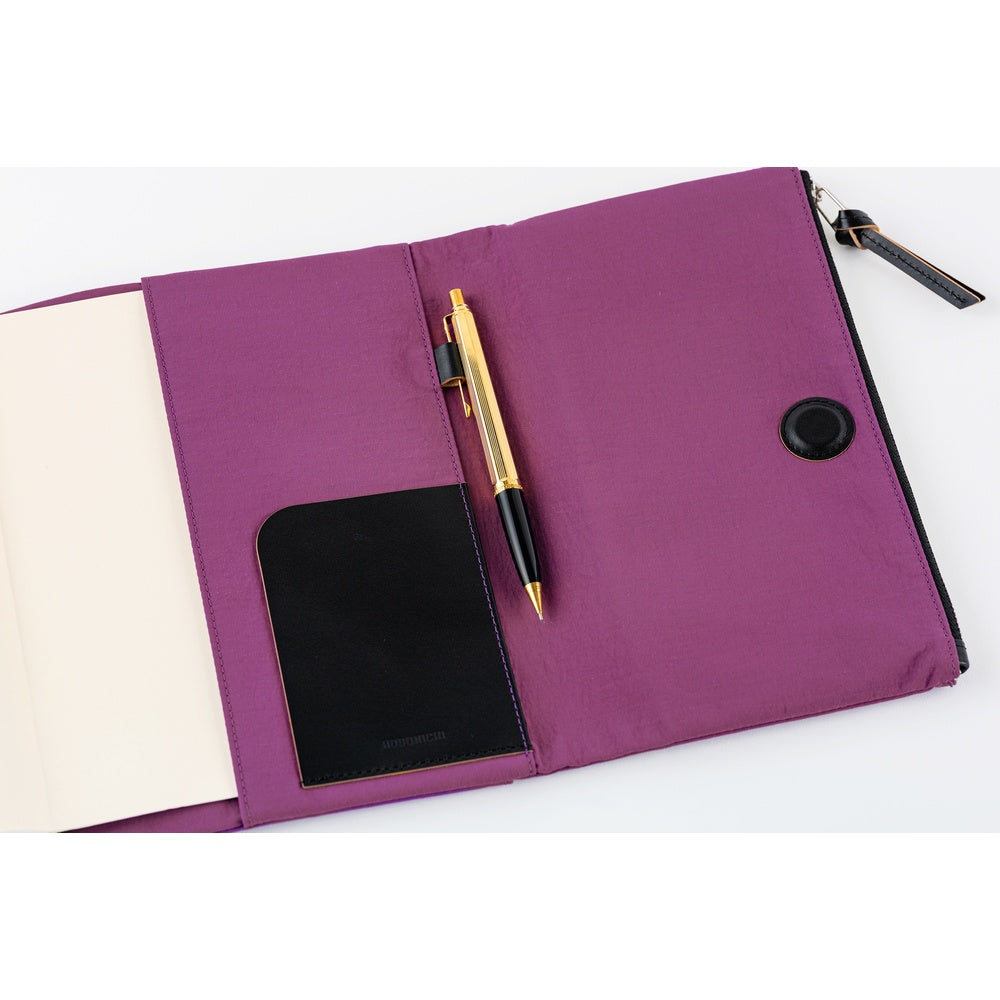 Hobonichi Techo A5 Cover - Tragen: Purple