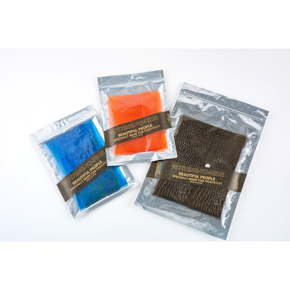 Hobonichi 2026 Weeks Cover - beautiful people: Nothing to Hide (Blue)