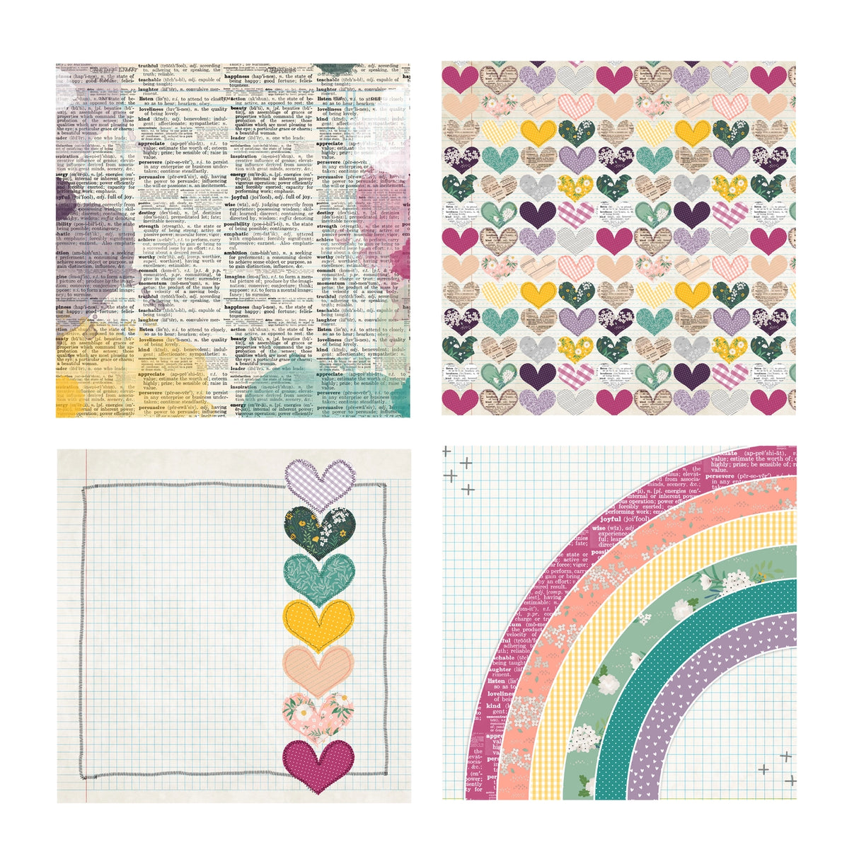 Wildflower Collection - 6x6 Single Sided Paper Pack - 16 Sheets