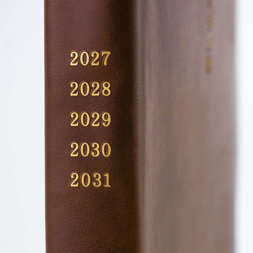 Hobonichi Techo 5-Year Book A5 - Large Hobonichi 5-Year Techo Japanese Book (2027-2031)