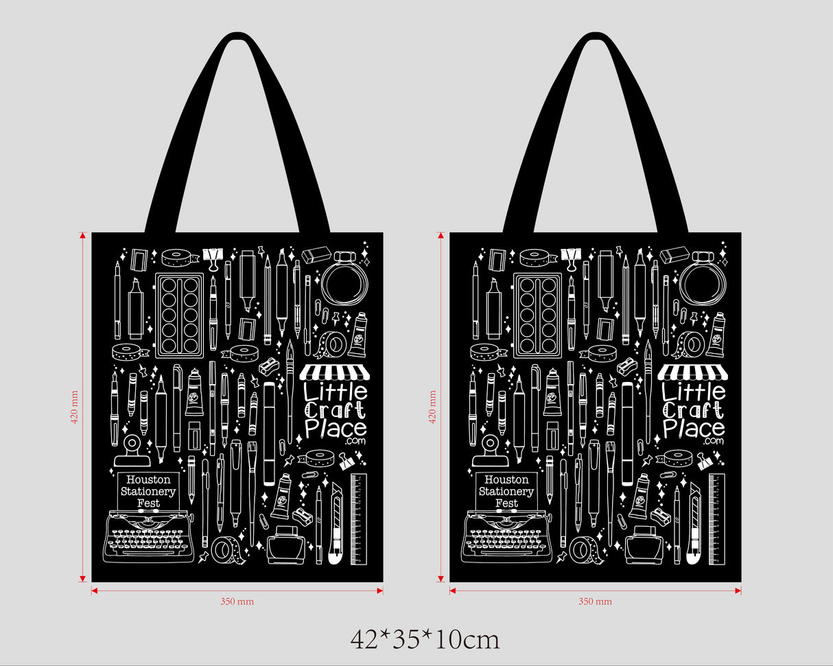 Stationery Addict Tote Bag - Little Craft Fest Exclusive