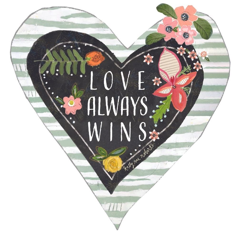 Love Always Wins Vinyl Sticker