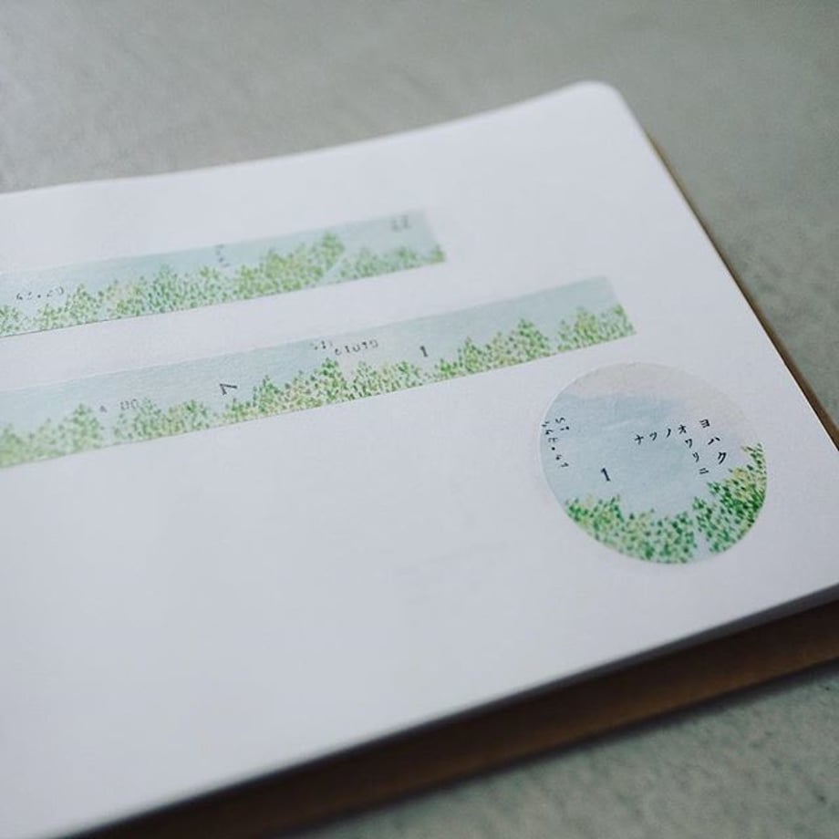 Natsuno Owarini Washi Tape