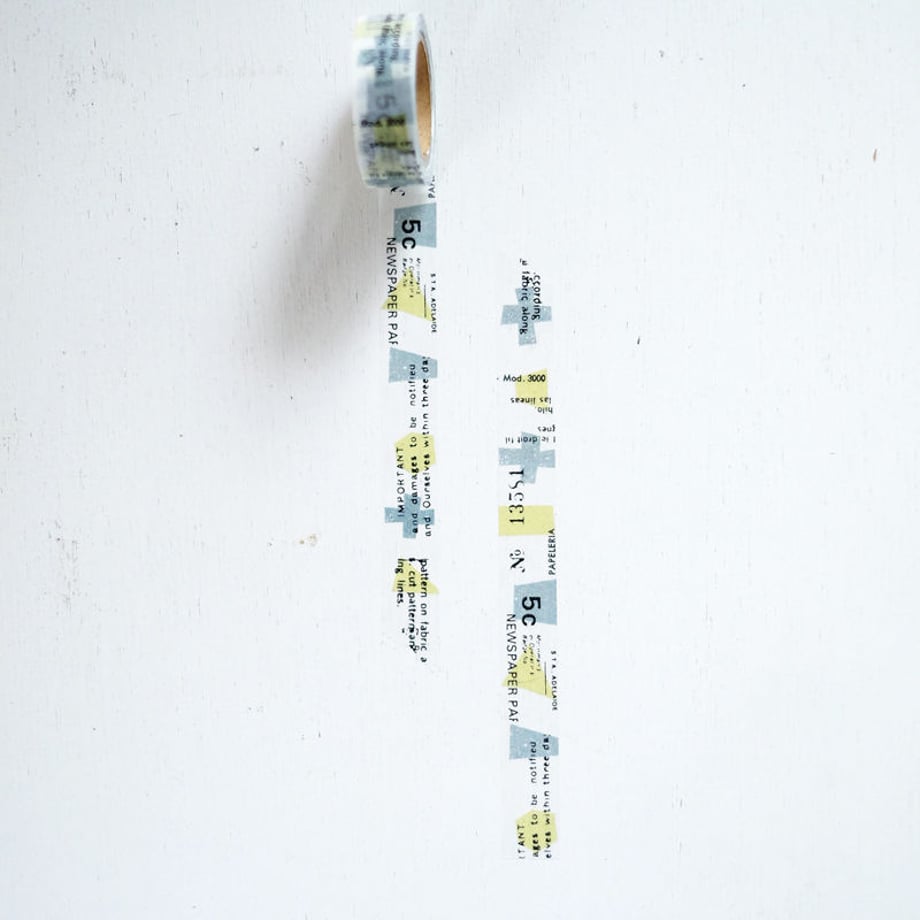 Ironna Katachi Washi Tape