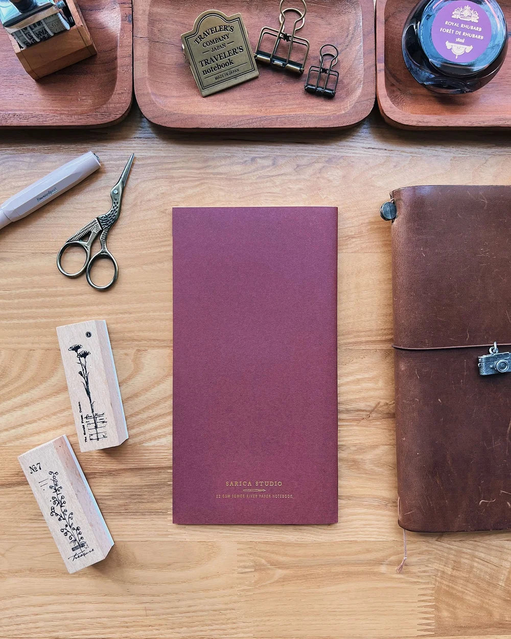 Sarica Studio Floral Notebook (Standard TN Size)