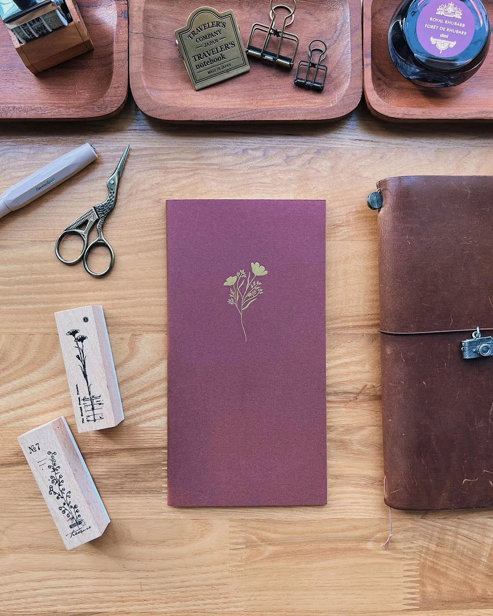 Sarica Studio Floral Notebook (Standard TN Size)