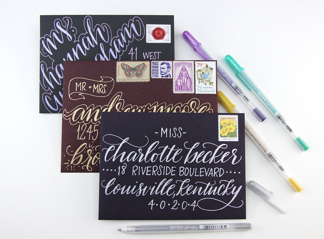 Gelly Roll Retractable Pen Set Metallic - Pack of 10