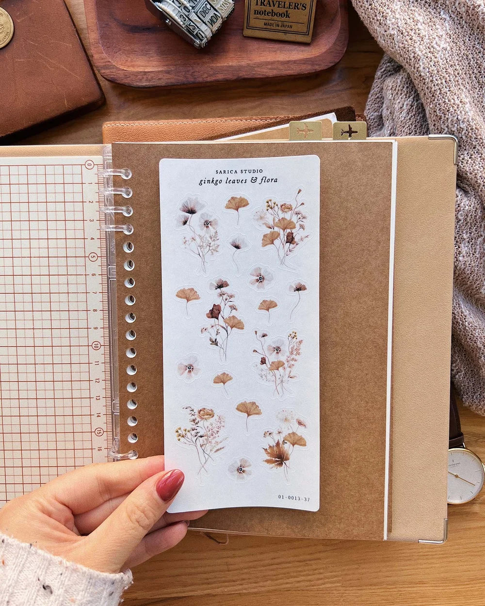 Sarica Studio Ginkgo & Flora Stickers