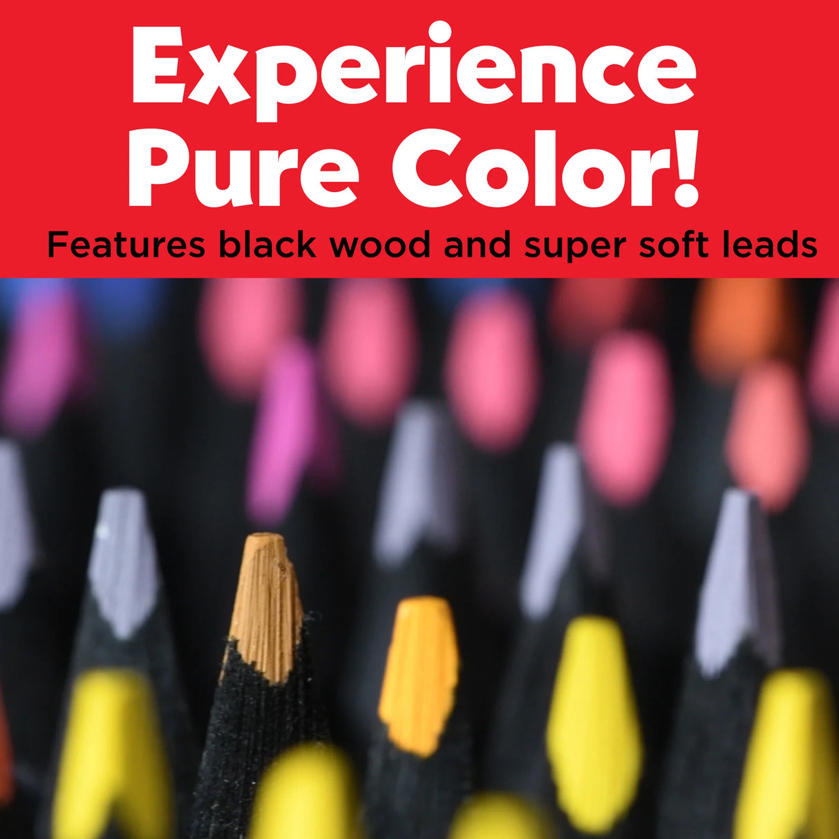 Faber-Castell Black Edition Colored Pencils - Metallic - Box of 12