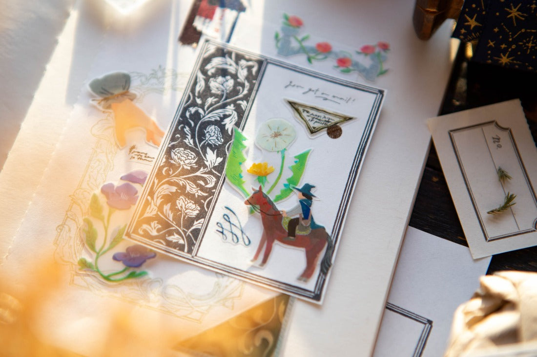 OURS Studio Flower Frame A Rubber Stamp