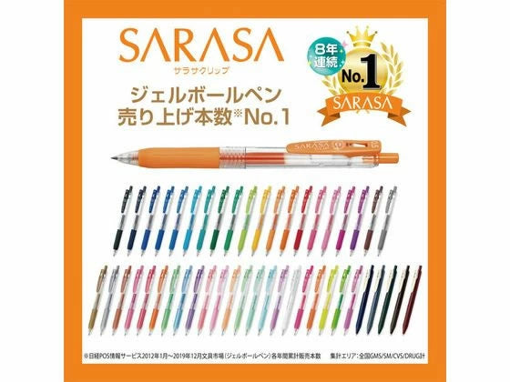 Sarasa Clip 0.5mm 20 Colors Set