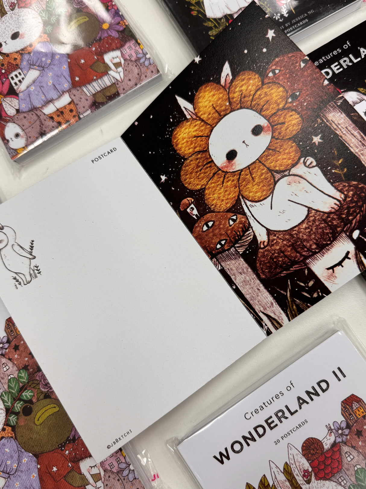 jb0xtchi Postcard Set - Creatures of Wonderland 2