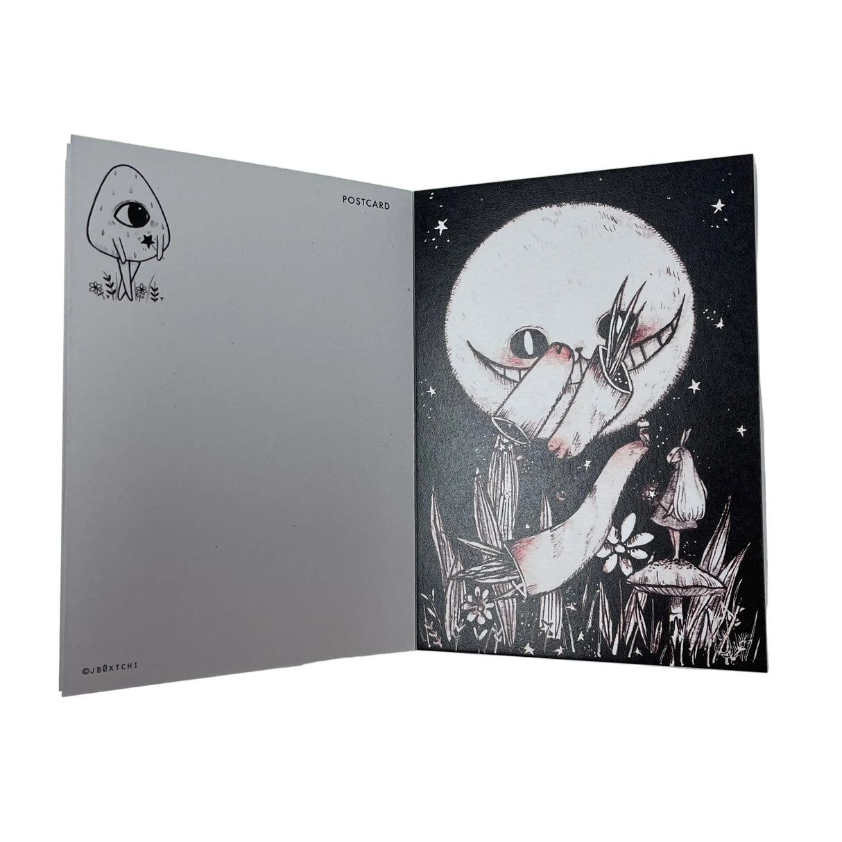 jb0xtchi Postcard Set - Creatures of Wonderland