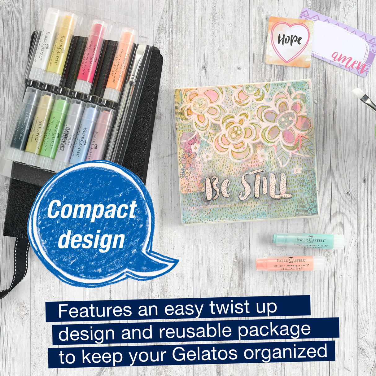 Gelatos, Pastels - 15-Piece Set