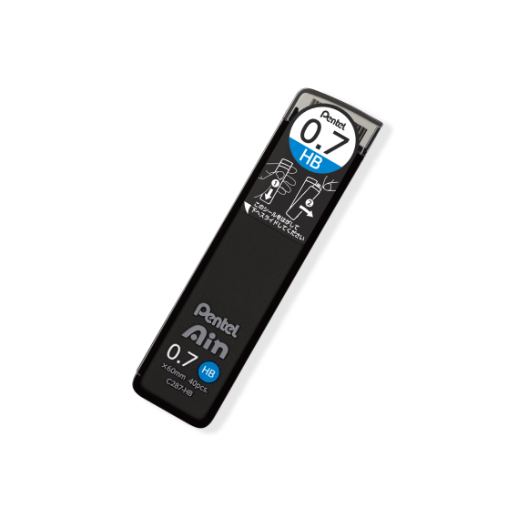 Pentel Ain 0.7mm Mechanical Pencil Lead - HB