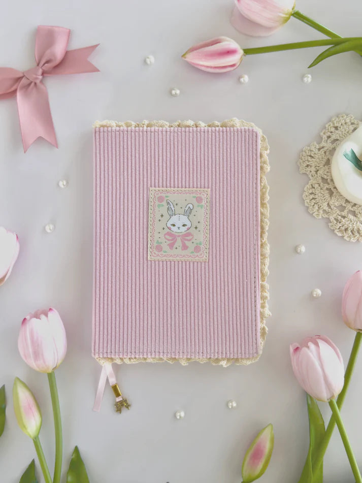 leelajournals Bunny B6 Notebook (Dotted, Grid)