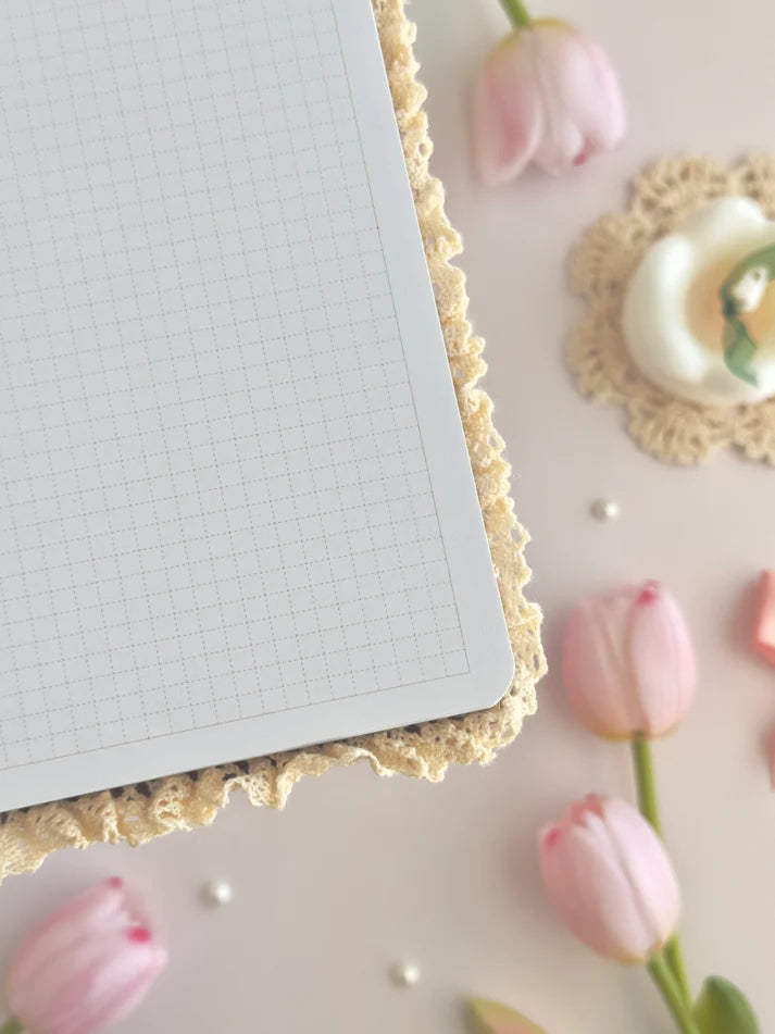 leelajournals Bunny TN Notebook (Dotted, Grid)