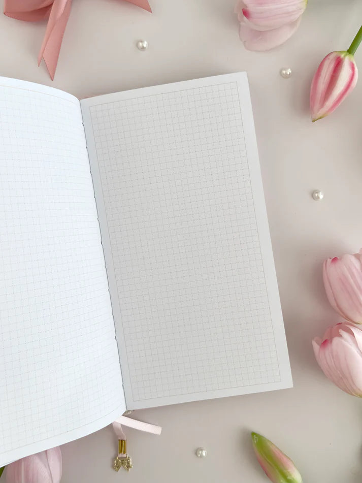 leelajournals Tulip Spell Book TN Notebook - Aurora (Dotted, Grid)