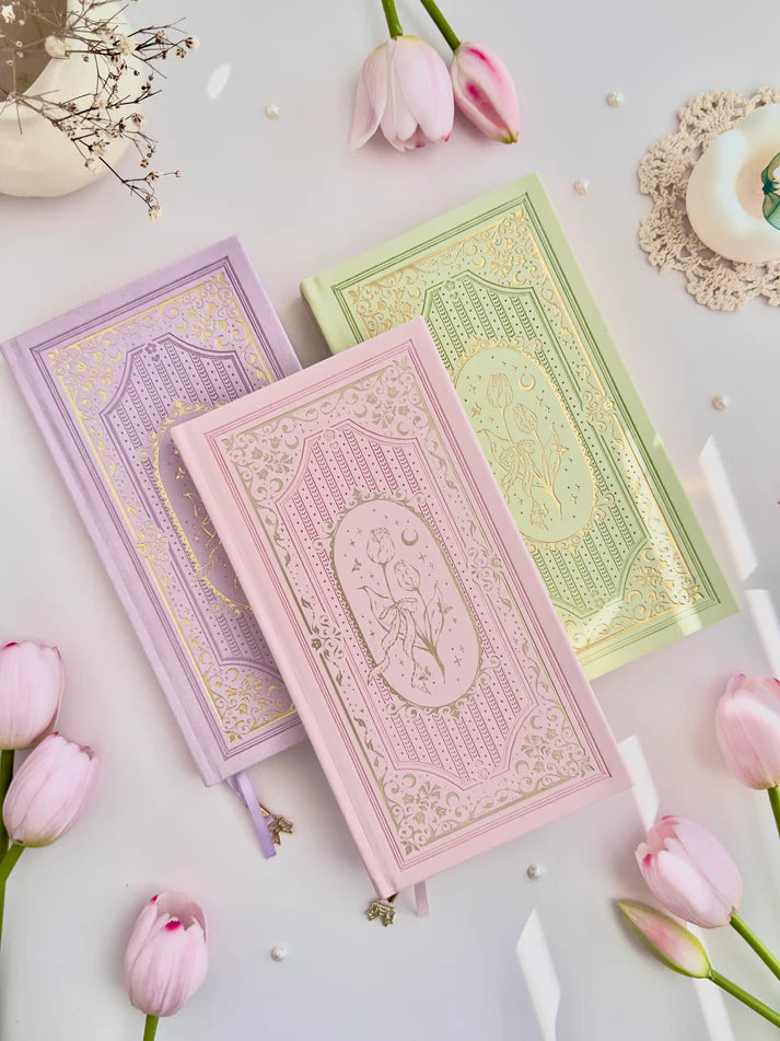 leelajournals Tulip Spell Book TN Notebook - Aurora (Dotted, Grid)