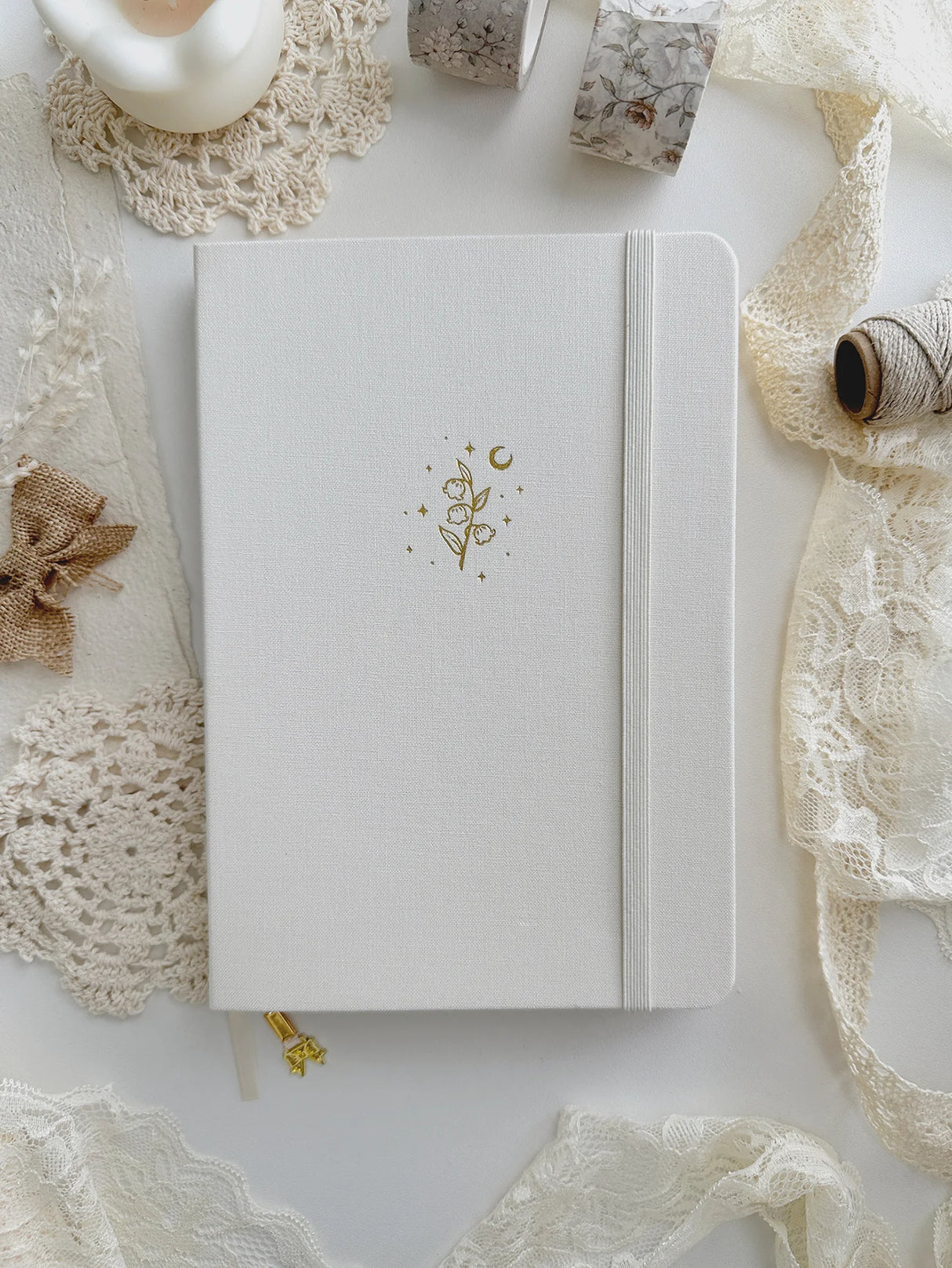 Lily of the Valley Notebook A5 (dotted)