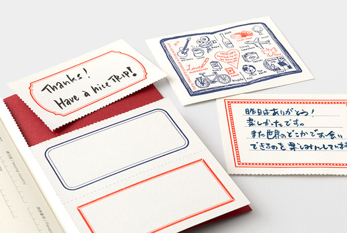 TRAVELER’S notebook LOVE AND TRIP Red (Passport Size)