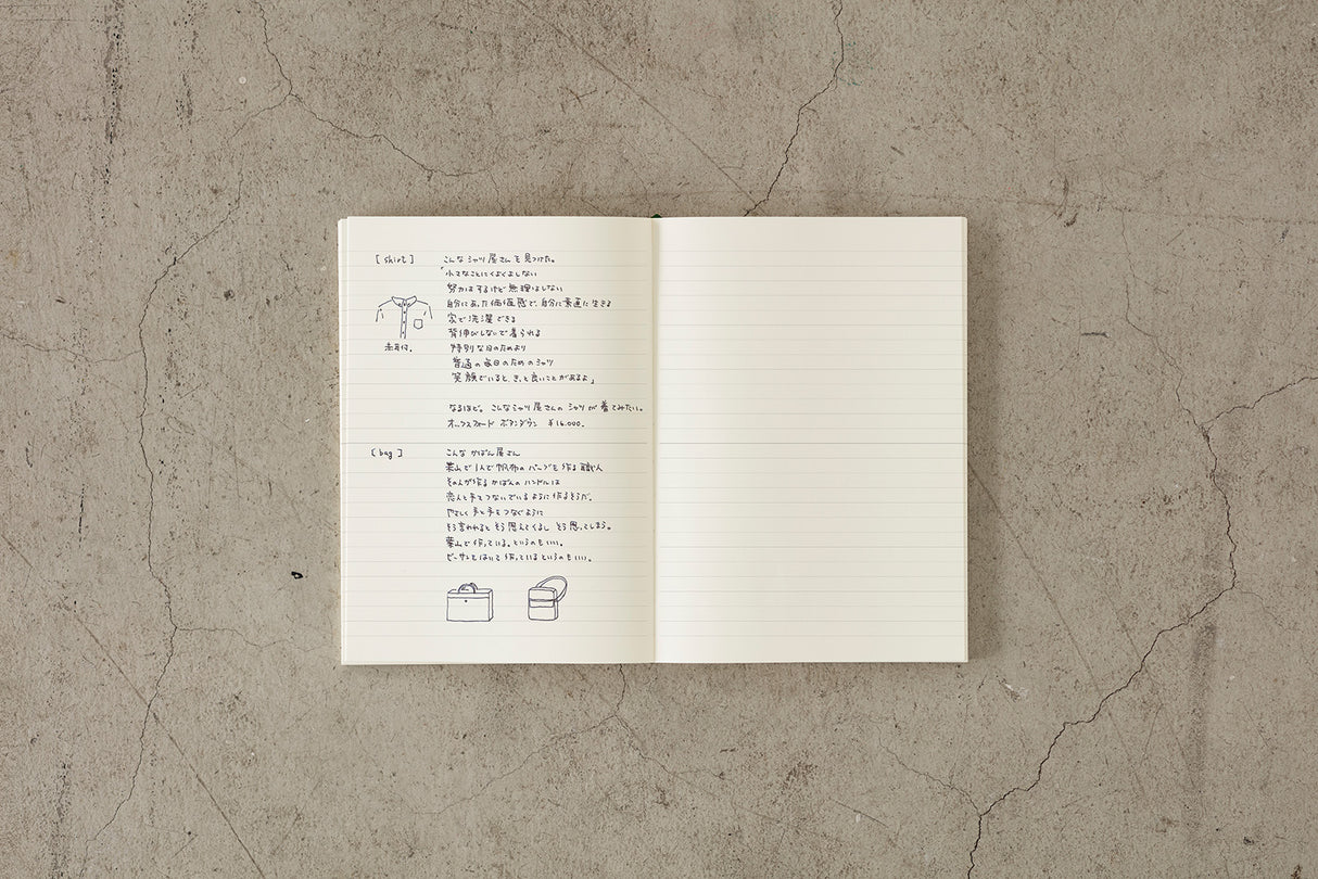 Midori MD Notebook Lined A6