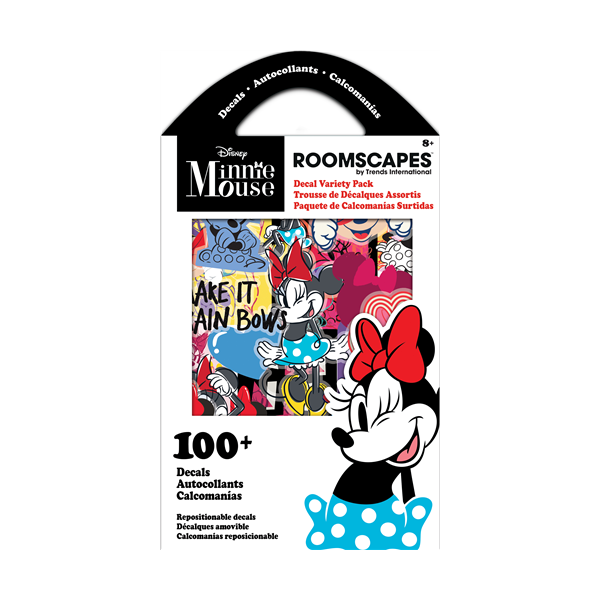 Disney Minnie Mouse Decal Variety Pack (100-Pack)