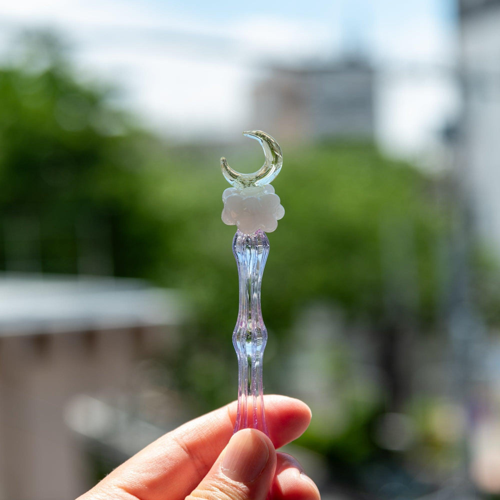 Moonlit Cloud Glass Dip Pen