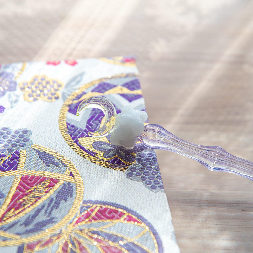 Moonlit Cloud Glass Dip Pen