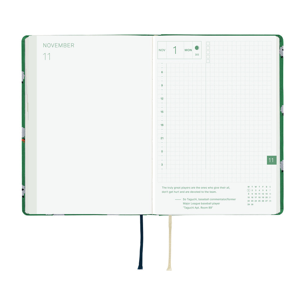 Hobonichi Techo HON A6 - Bow & Tie: Sheep Sheep Sheep
