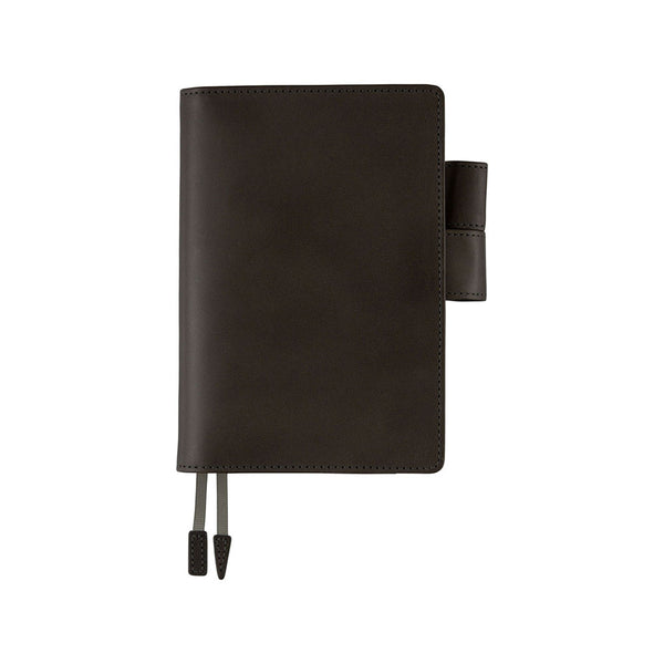 Hobonichi 2024 A6 Cover Leather: TS Basic - Black