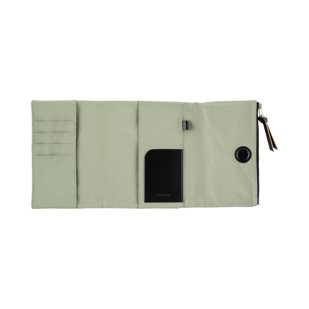 Hobonichi Techo A6 Cover Tragen: Oakmoss