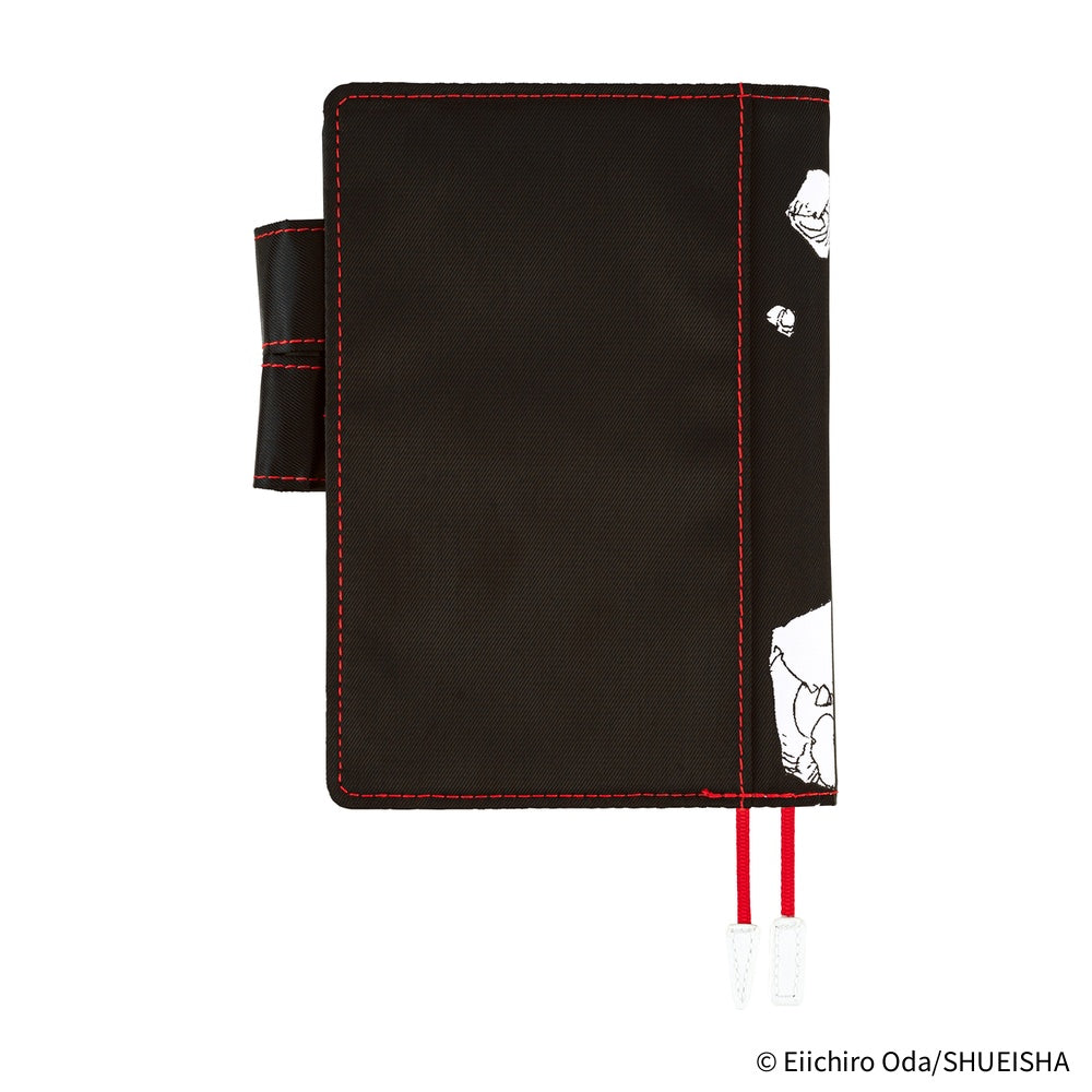 Hobonichi Techo 2026 Original Book & Cover A6 - ONE PIECE magazine Straw Hat Luffy (Black)