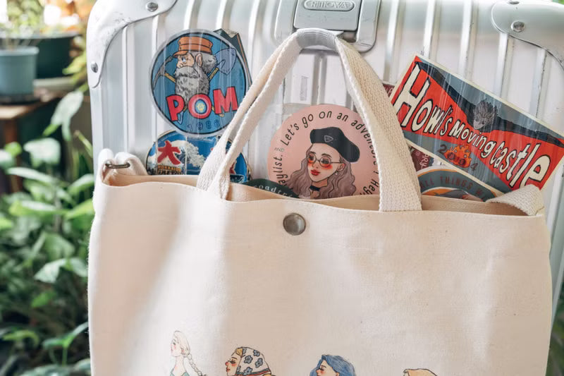 La Dolce Vita - Happy Forward Canvas Bag