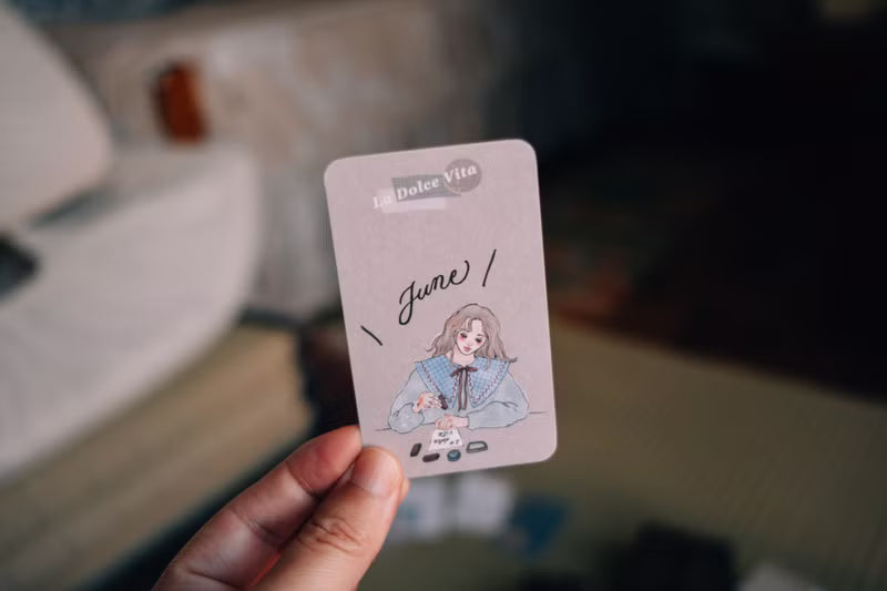 La Dolce Vita - English Months Stamp Set