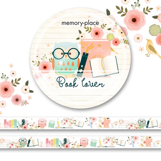 Cinta washi para amantes de los libros n.° 1