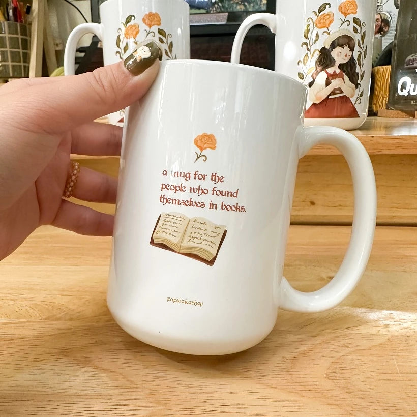 PaperaicaShop Book Lover Mug