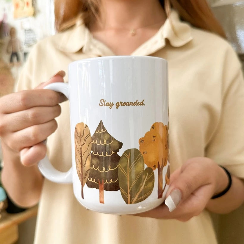 PaperaicaShop Stay Grounded Mug
