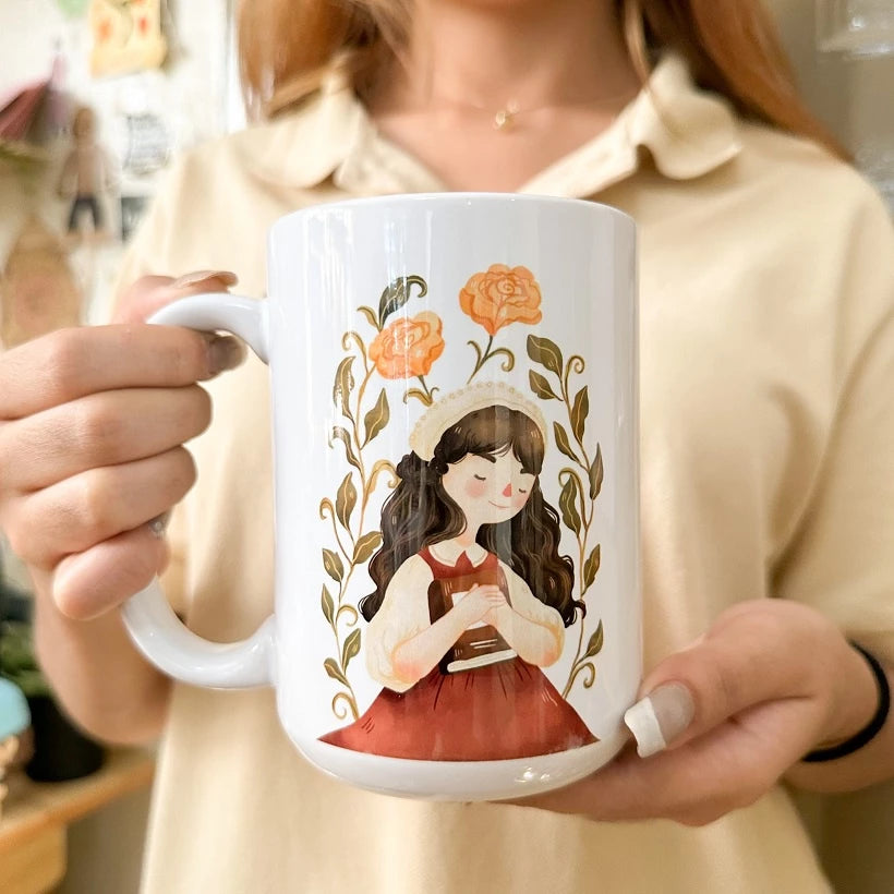 PaperaicaShop Book Lover Mug