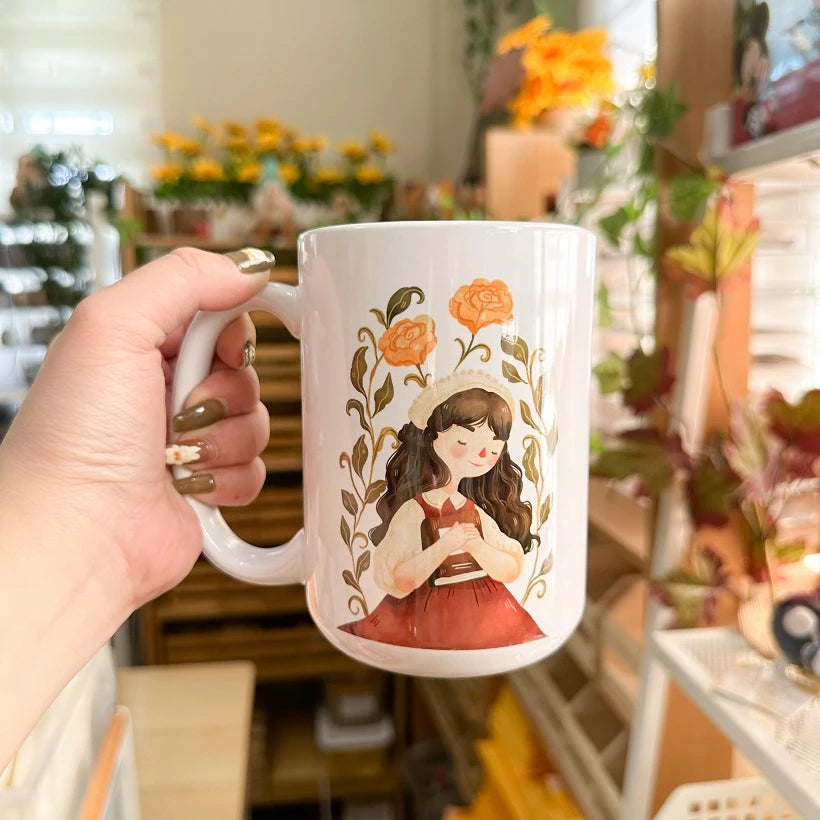 PaperaicaShop Book Lover Mug