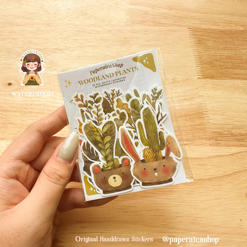 PaperaicaShop Woodland Plants Sticker Pack