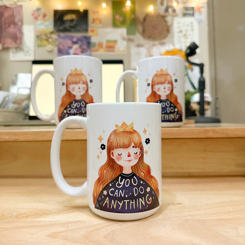 PaperaicaShop You Can Do Anything Mug