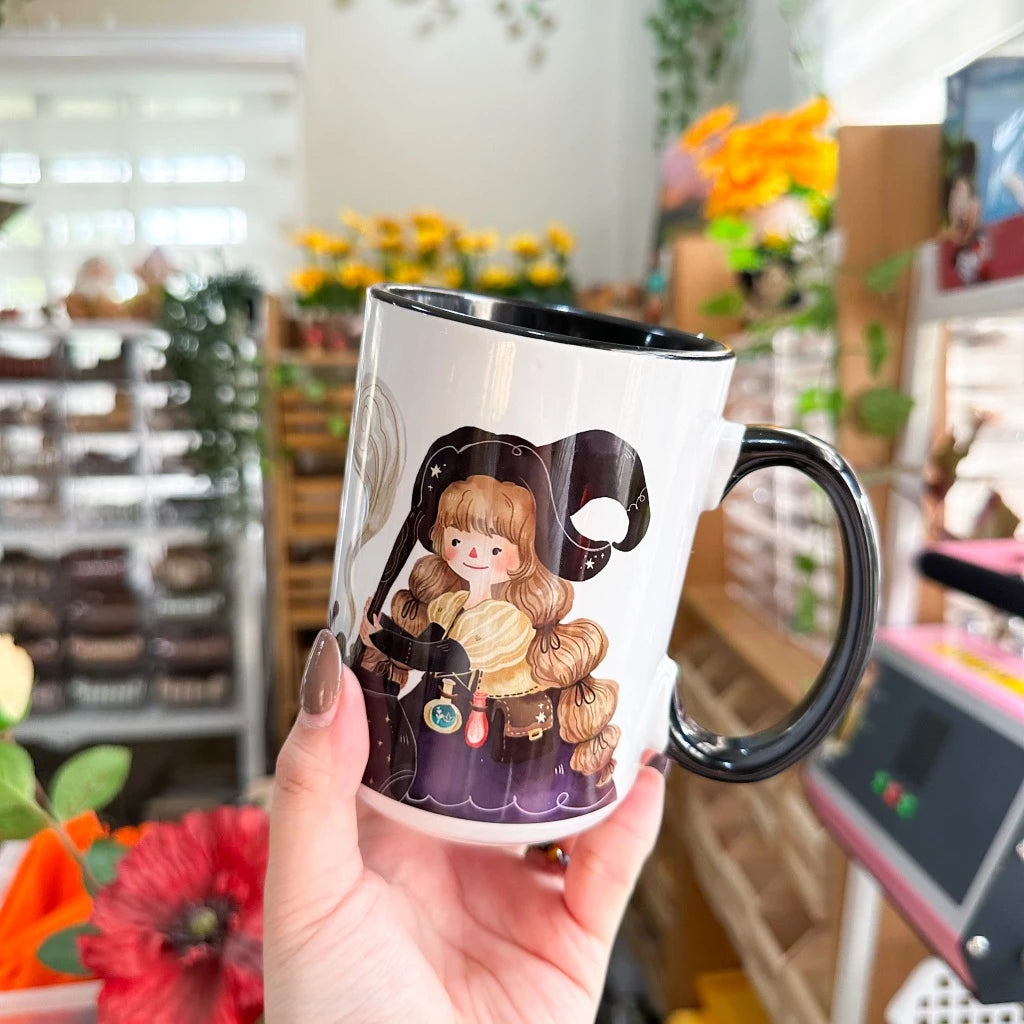 PaperaicaShop Witch Halloween Mug