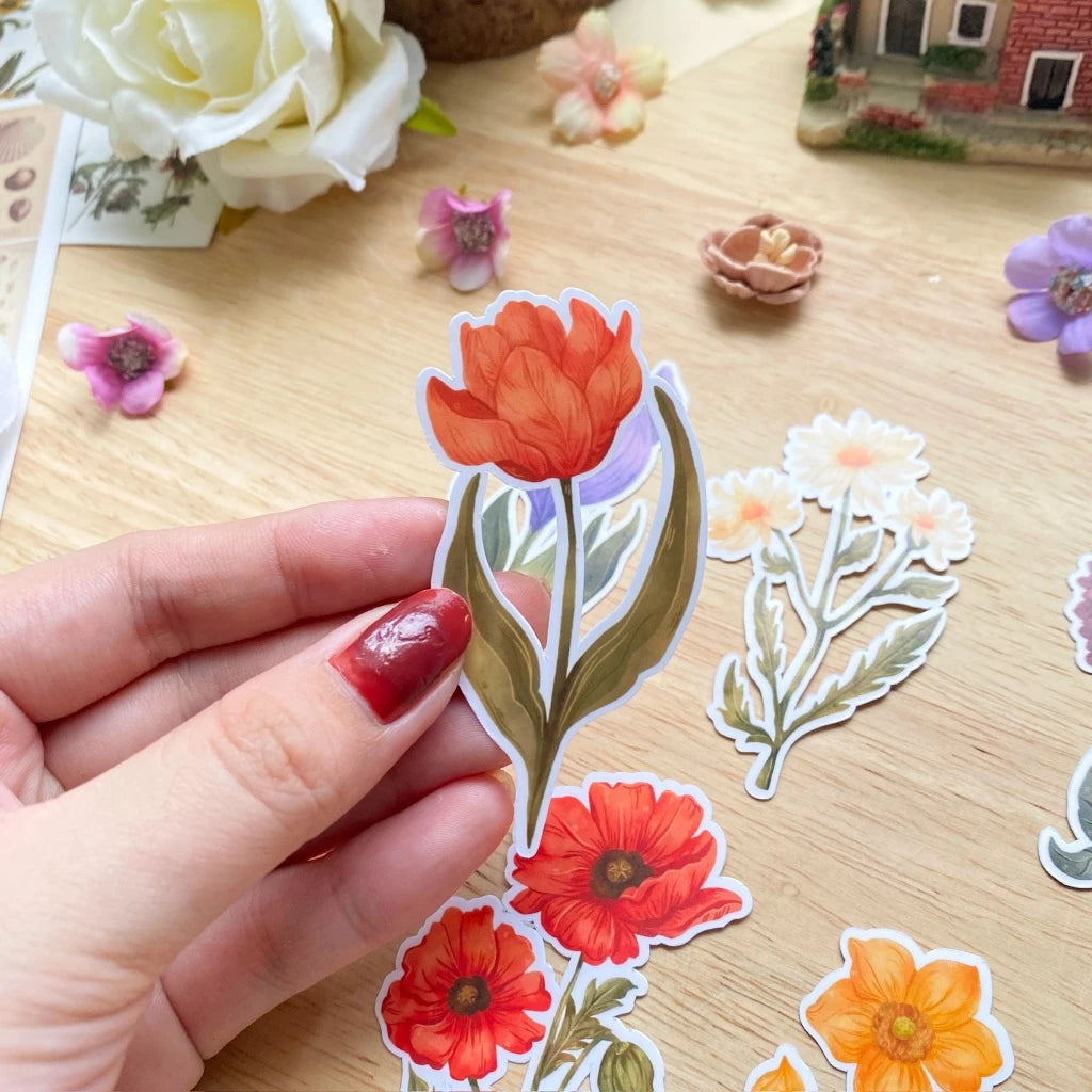 PaperaicaShop Spring Florals Sticker Pack