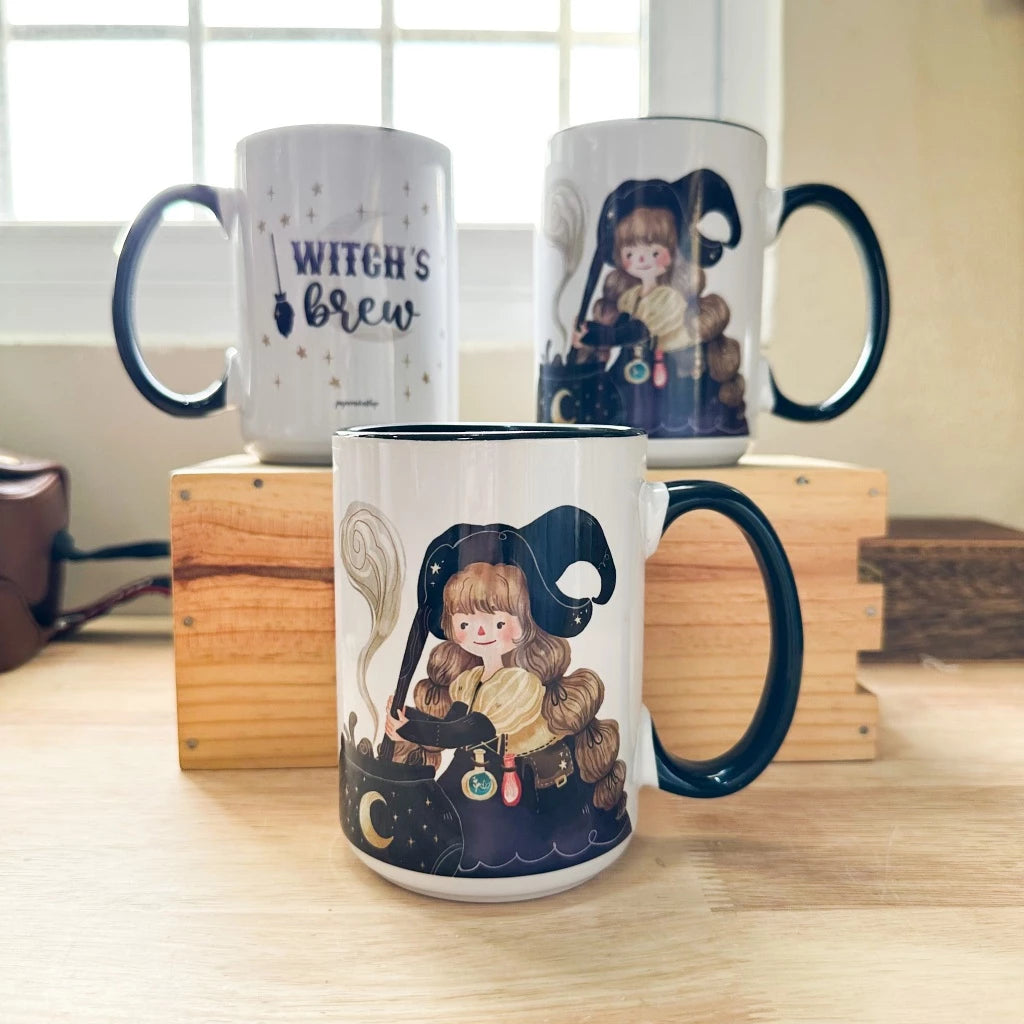 PaperaicaShop Witch Halloween Mug